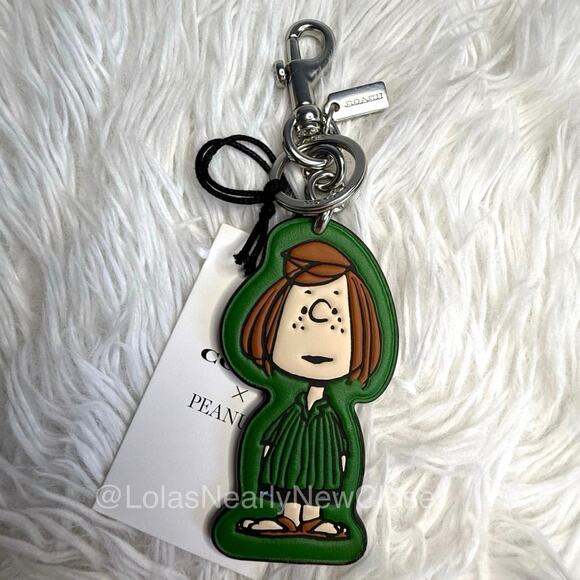 Coach Handbags - NWT Coach X Peanuts Peppermint Patty Bag Charm
